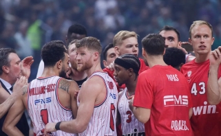 "Olympiacos" prarado iškart tris žaidėjus, tačiau tikisi Brazdeikio debiuto